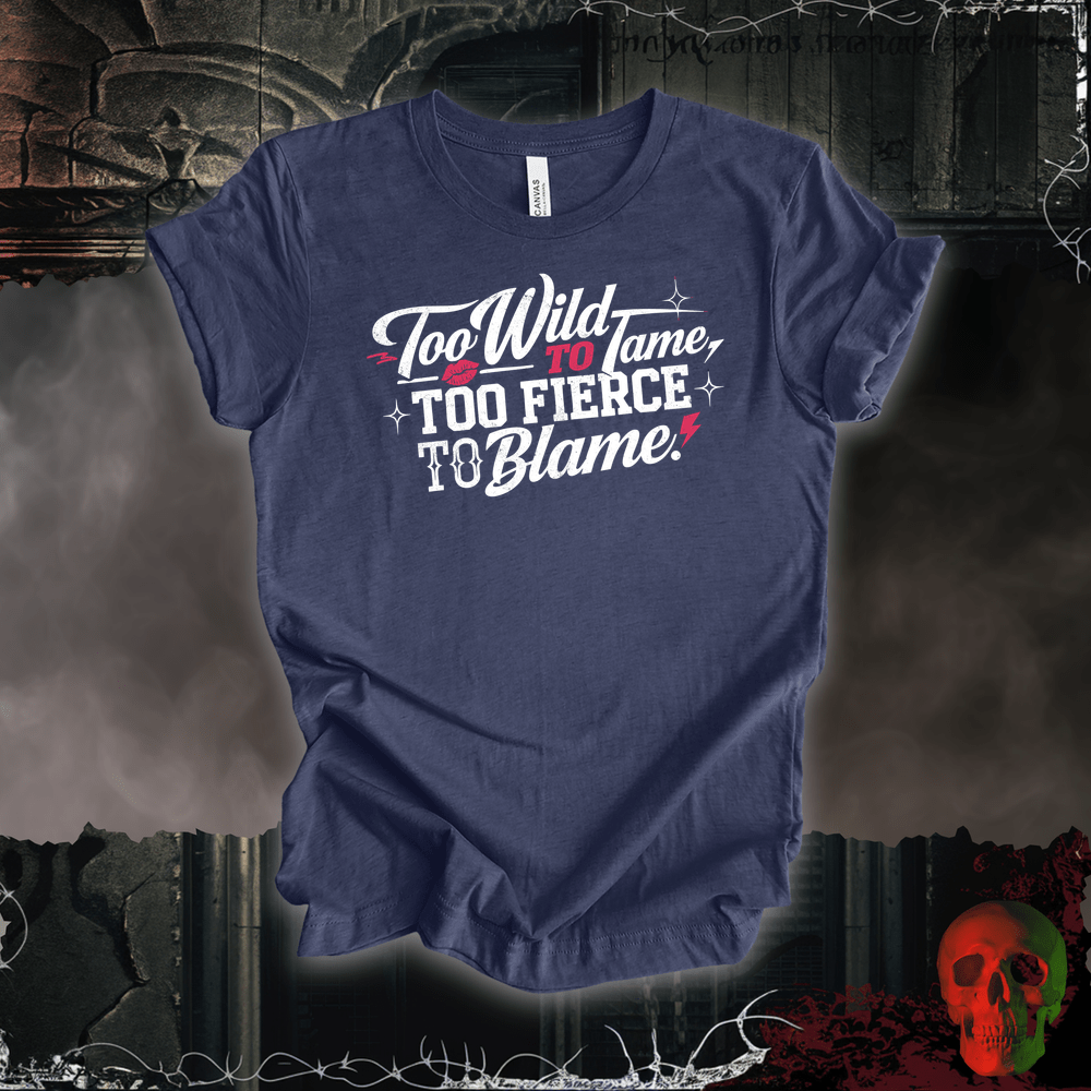 T-Shirt Heather Navy / S Wild & Fierce Tee