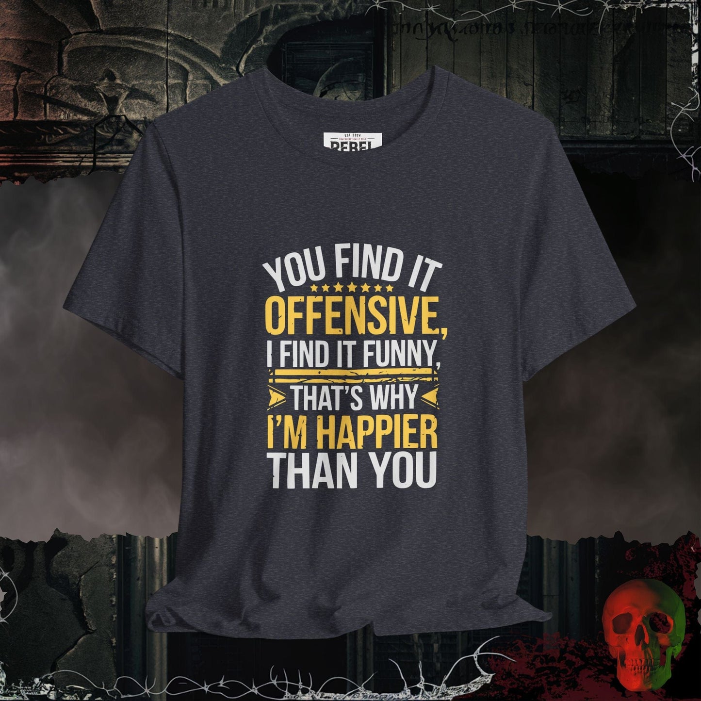 T-Shirt Heather Navy / S You Find It Offensive, I Find It Funny T-Shirt