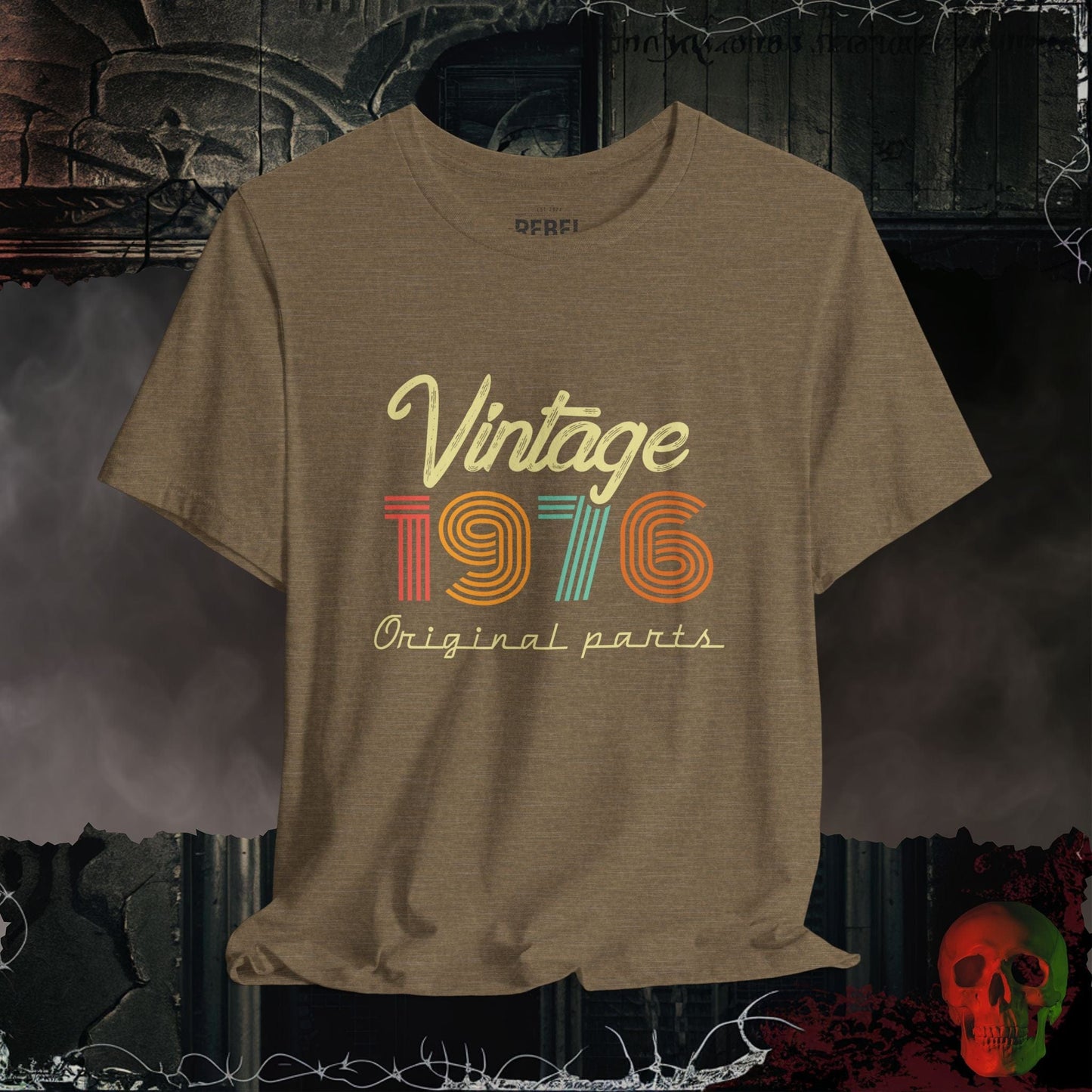 T-Shirt Heather Olive / S 1976 - Vintage Legends: The Classic Years Collection