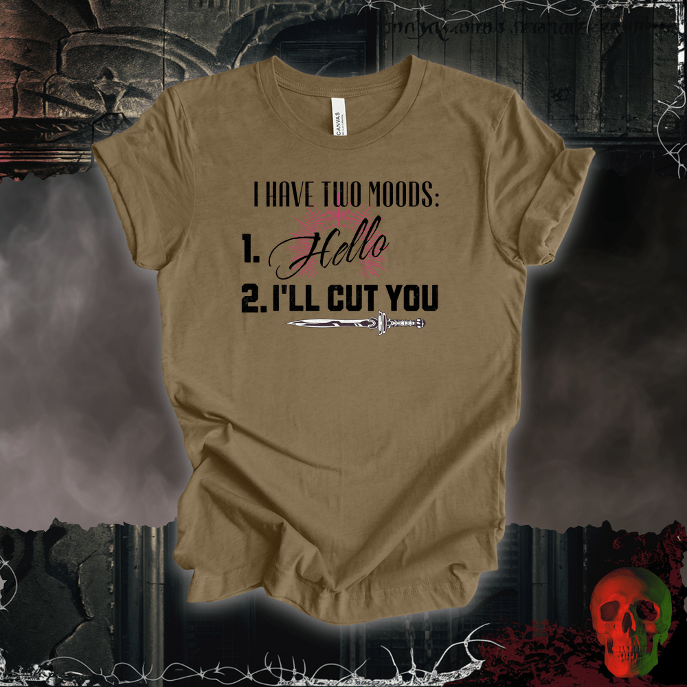 T-Shirt Heather Olive / S Two Moods Tee