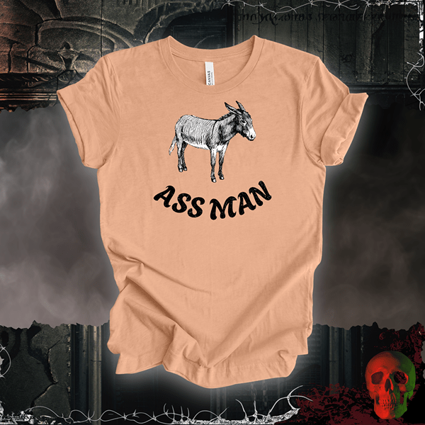 T-Shirt Heather Peach / S Ass Man Tee