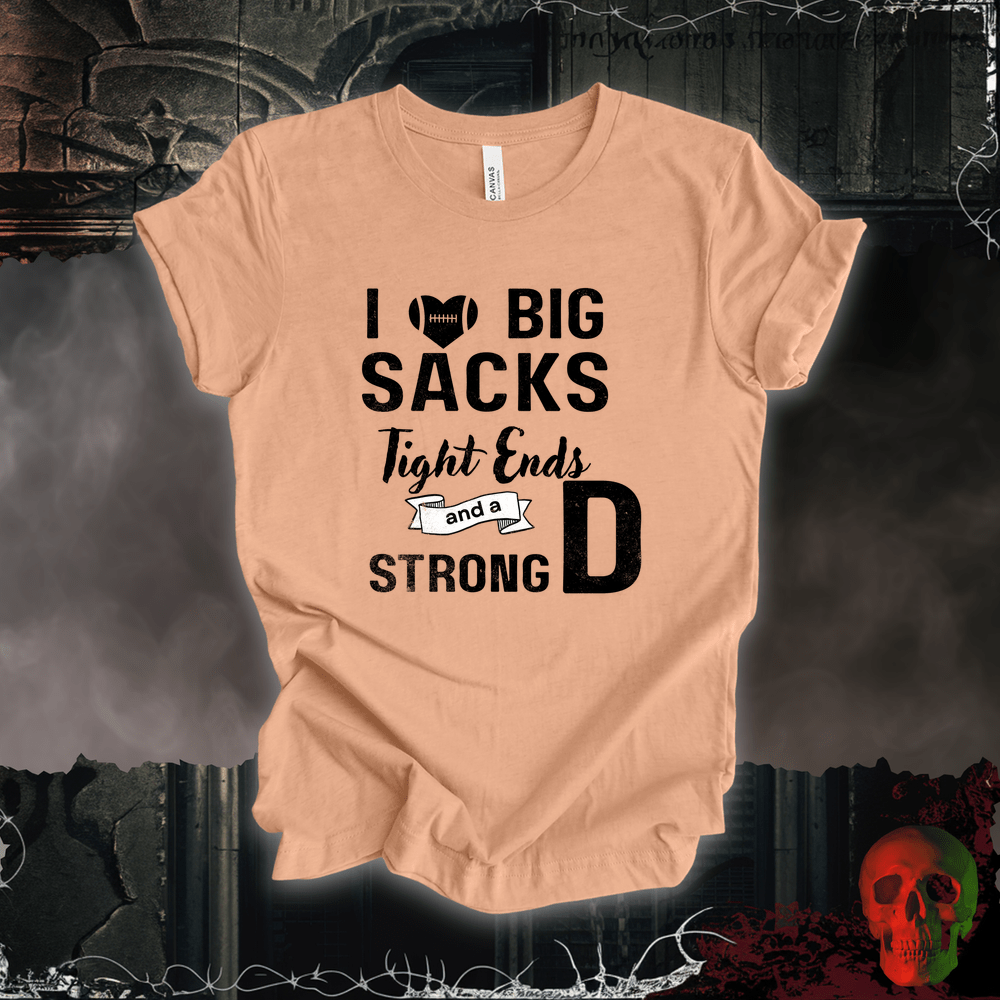T-Shirt Heather Peach / S Big Sacks Tee
