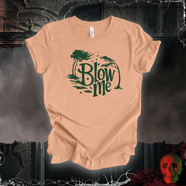 T-Shirt Heather Peach / S Blow Me T-Shirt