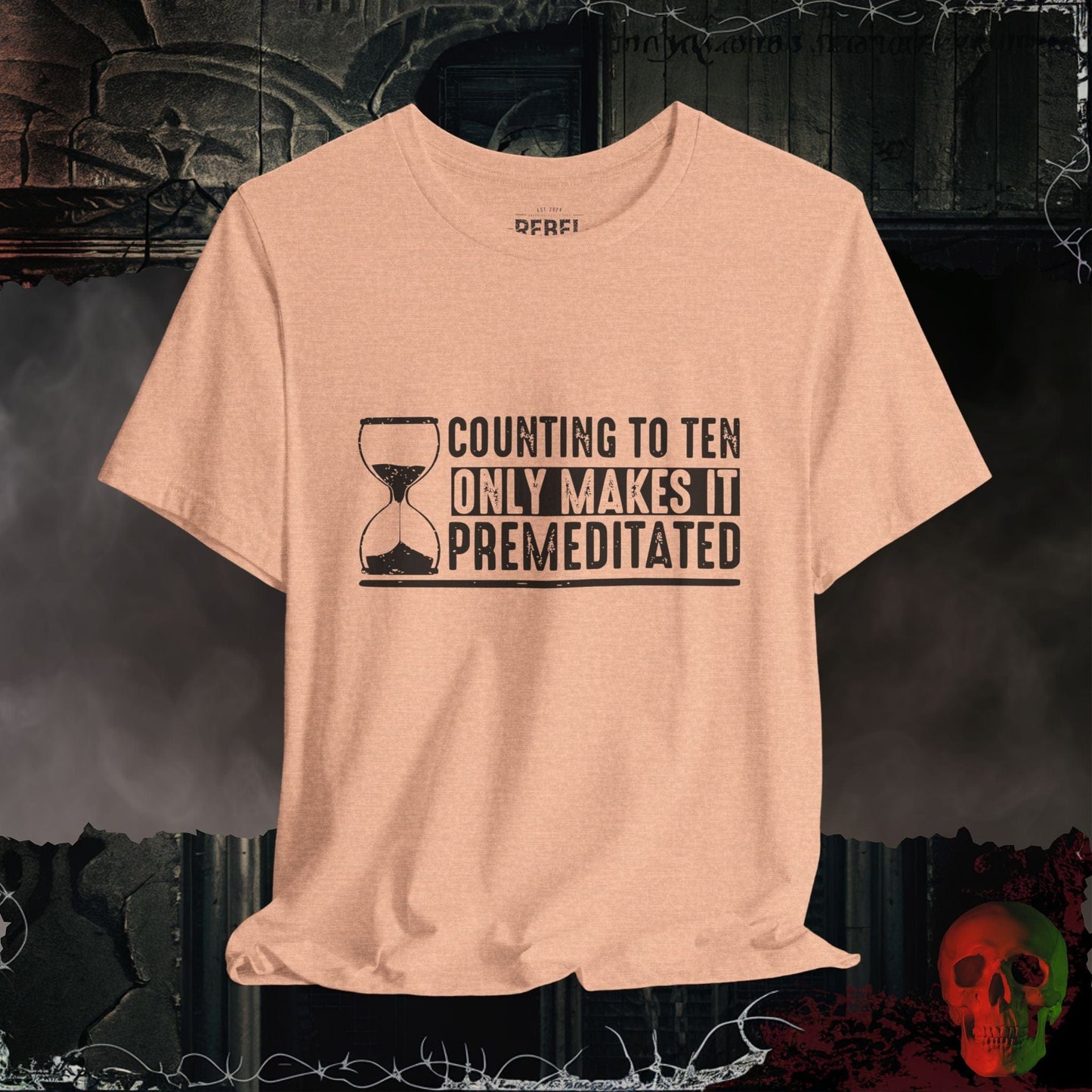 T-Shirt Heather Peach / S Counting to 10 T-Shirt