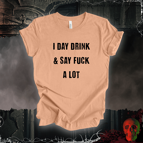 T-Shirt Heather Peach / S Day Drinking T-Shirt