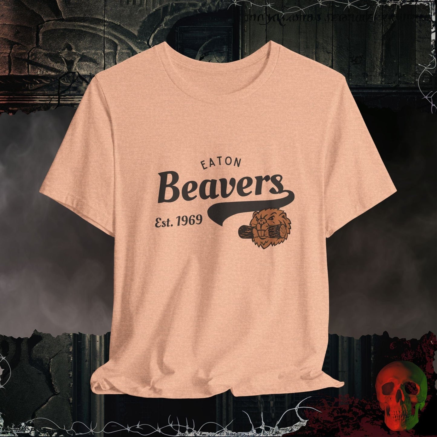 T-Shirt Heather Peach / S Eaton Beavers T-Shirt