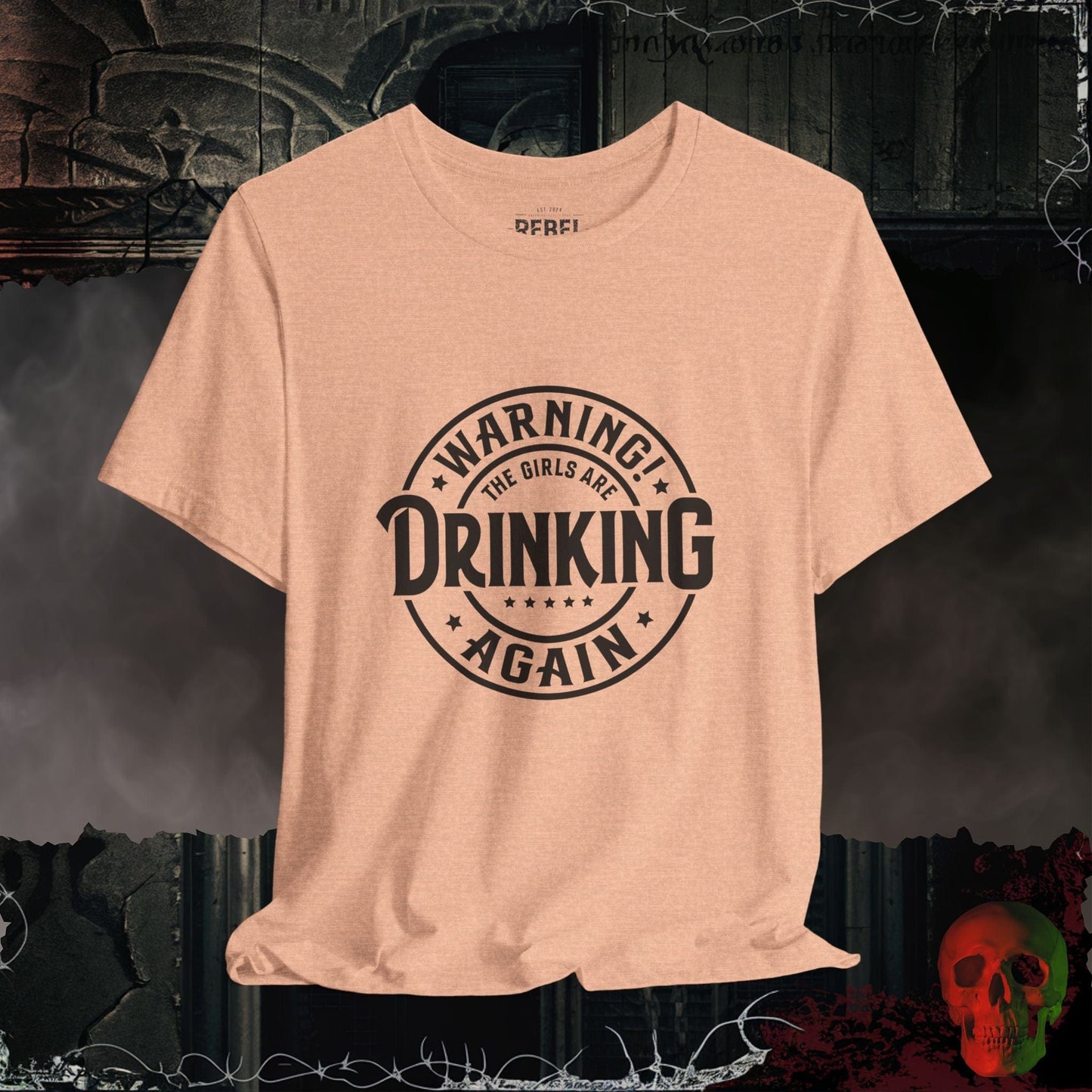 T-Shirt Heather Peach / S Girls Night Out T-Shirt