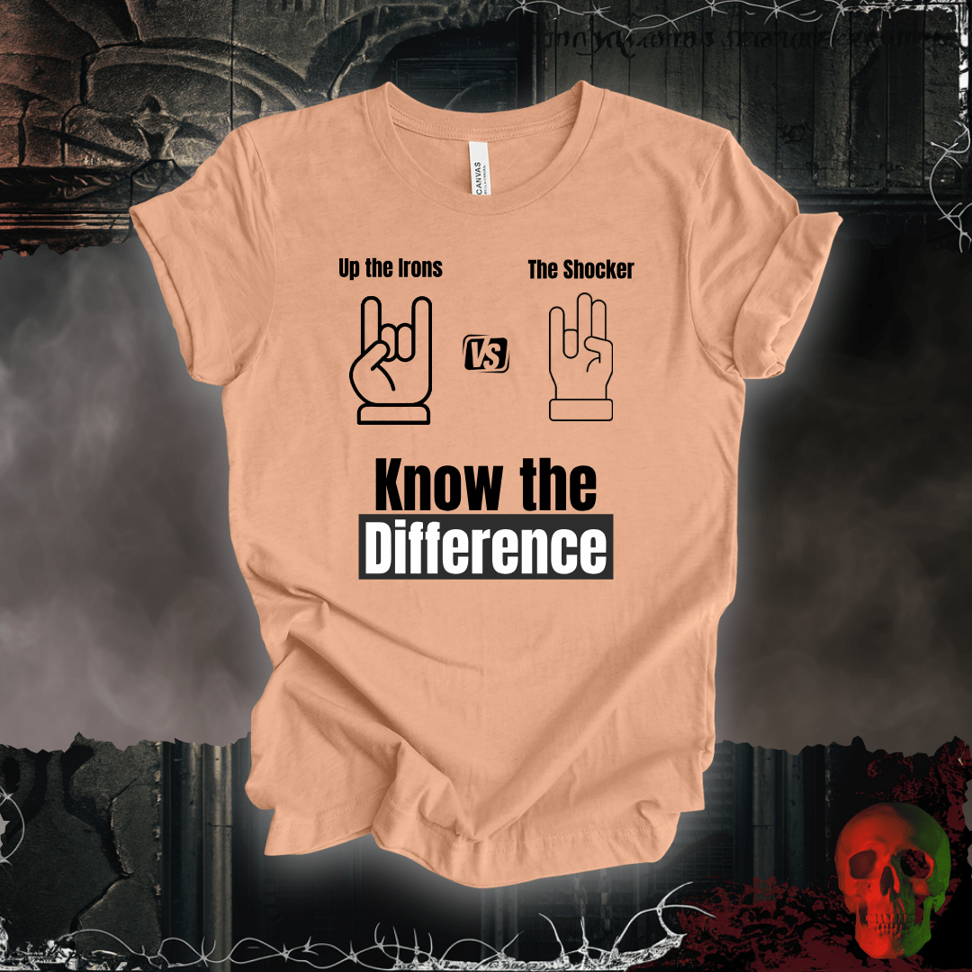 T-Shirt Heather Peach / S Know the Difference T-Shirt