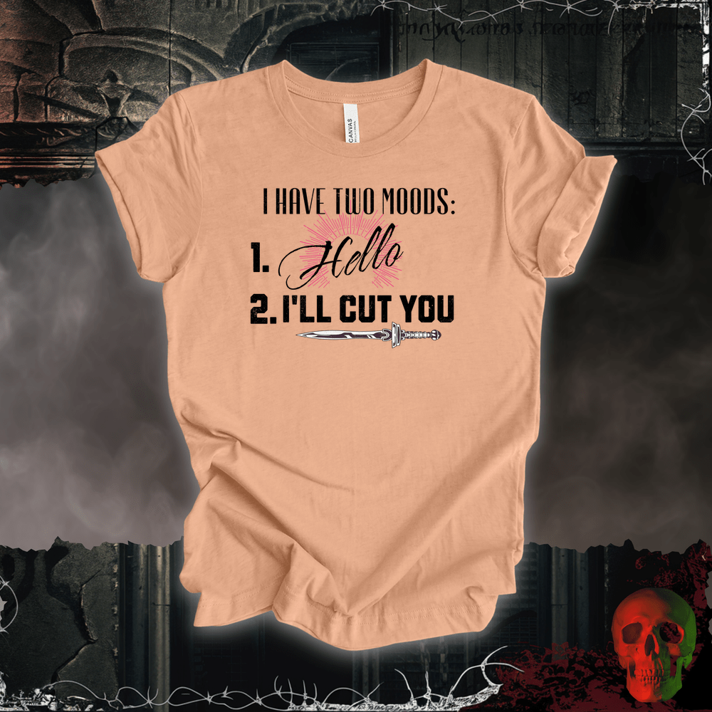 T-Shirt Heather Peach / S Two Moods Tee