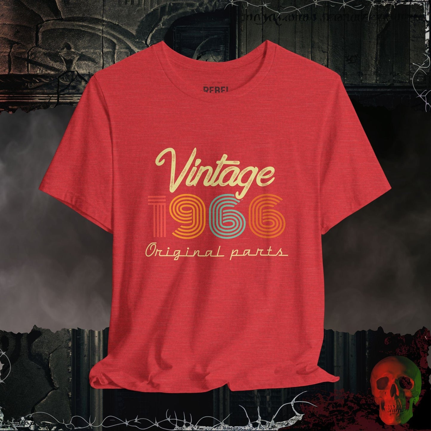 T-Shirt Heather Red / S 1966 - Vintage Legends: The Classic Years Collection