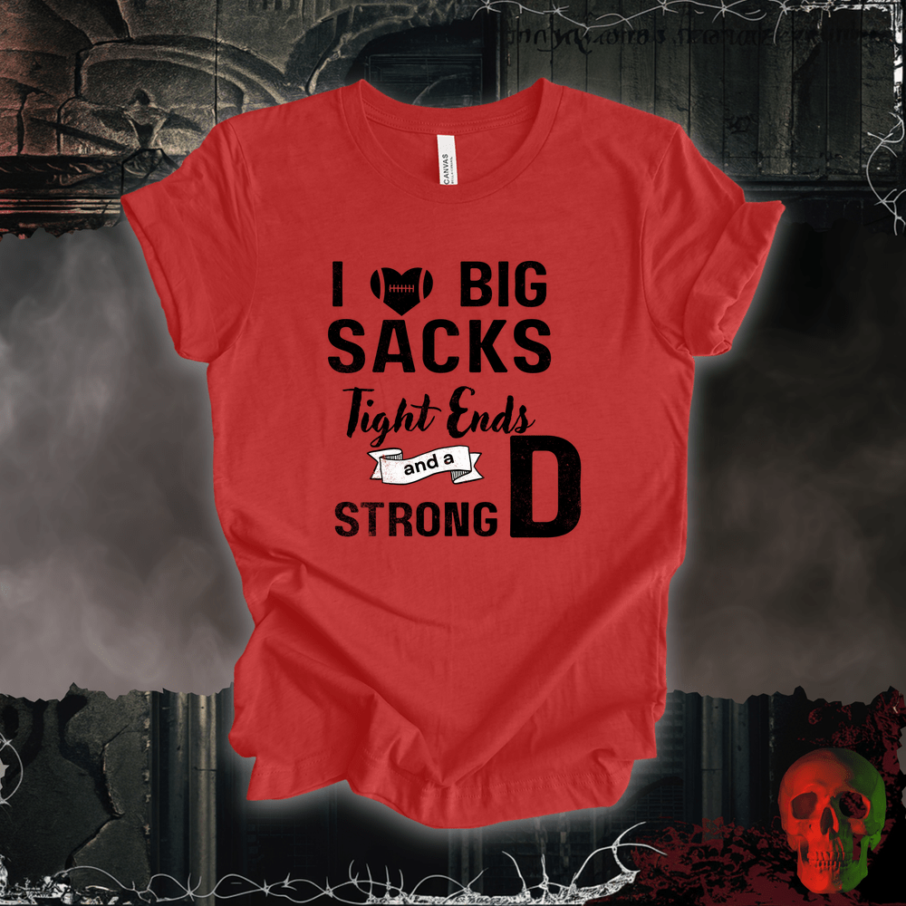 T-Shirt Heather Red / S Big Sacks Tee