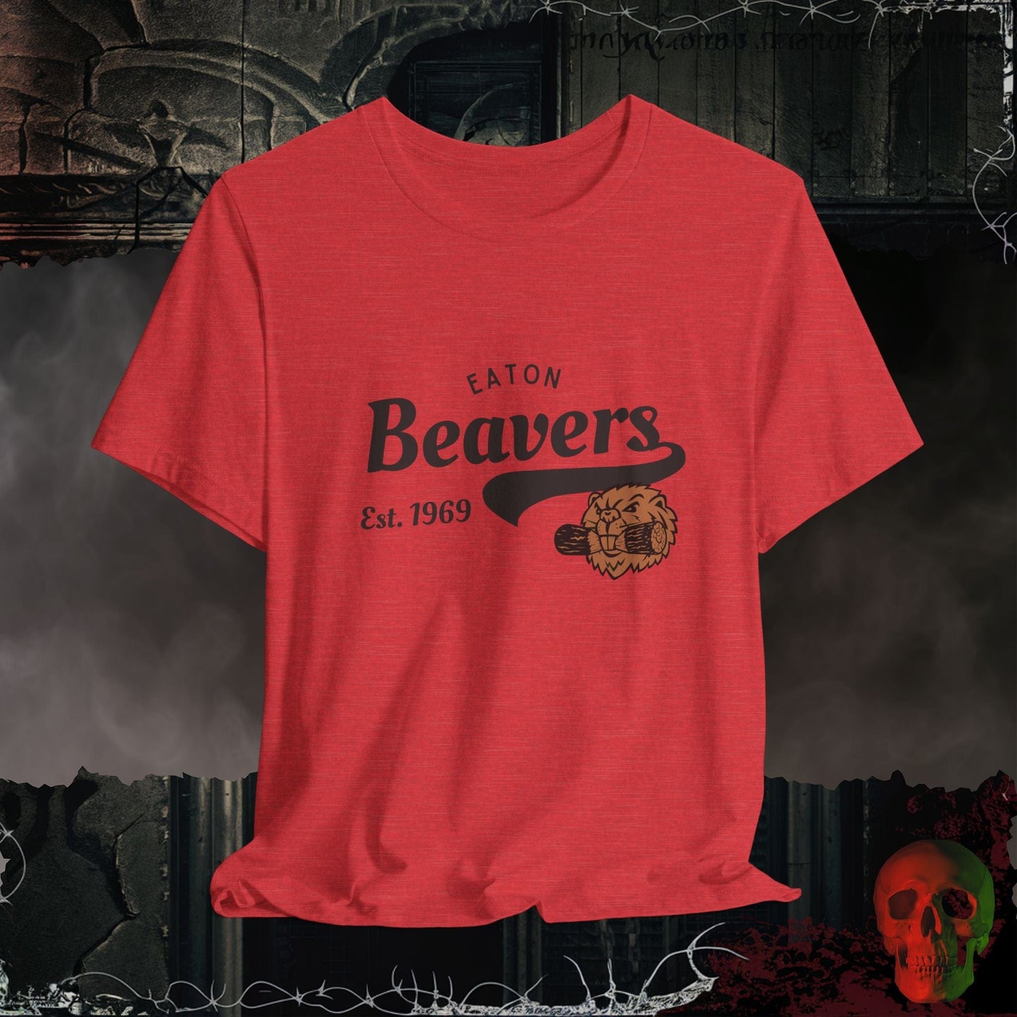 T-Shirt Heather Red / S Eaton Beavers T-Shirt
