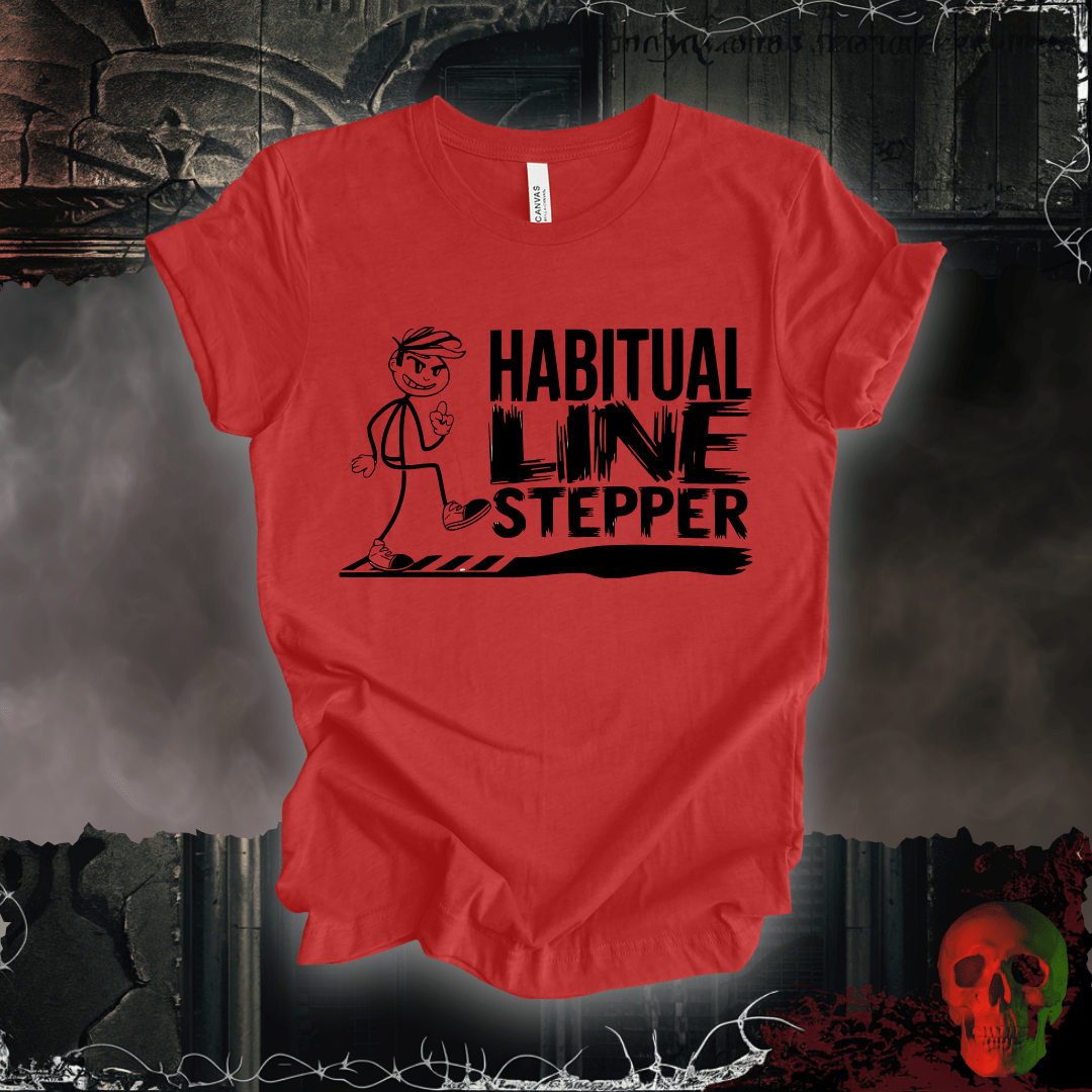 T-Shirt Heather Red / S Habitual Line Stepper T-Shirt
