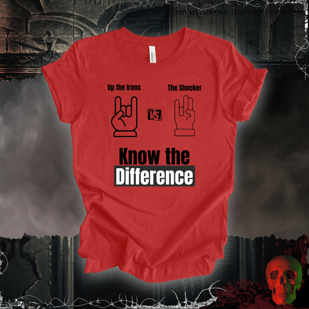 T-Shirt Heather Red / S Know the Difference T-Shirt