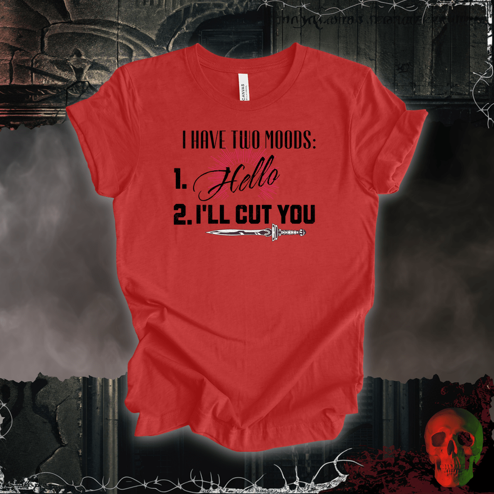 T-Shirt Heather Red / S Two Moods Tee