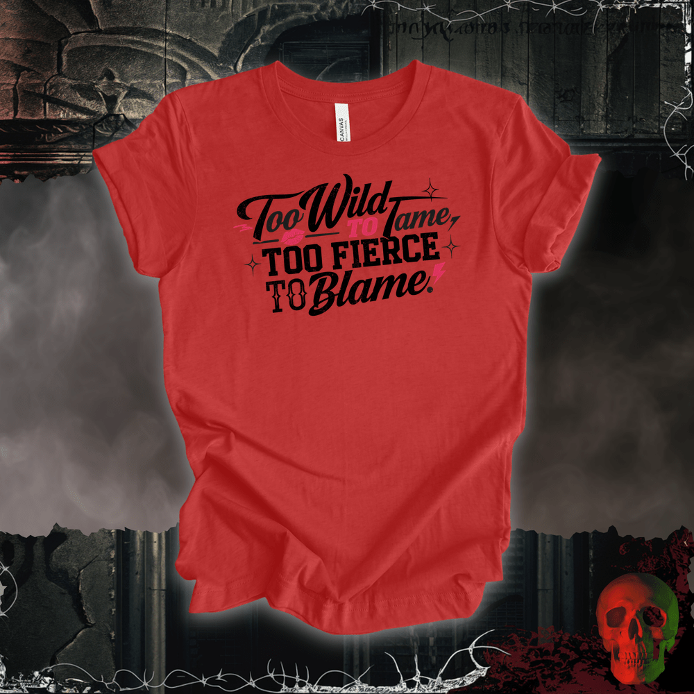 T-Shirt Heather Red / S Wild & Fierce Tee