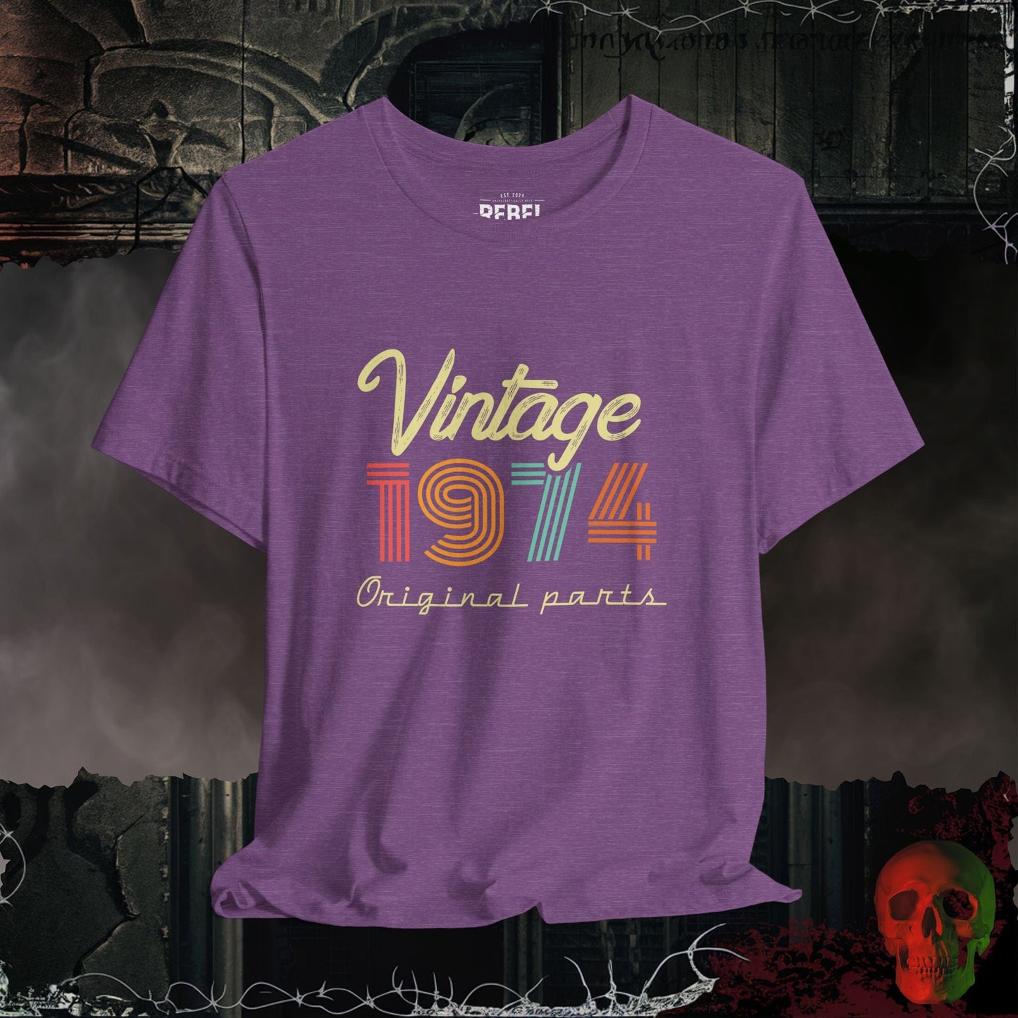 T-Shirt Heather Team Purple / S 1974 - Vintage Legends: The Classic Years Collection
