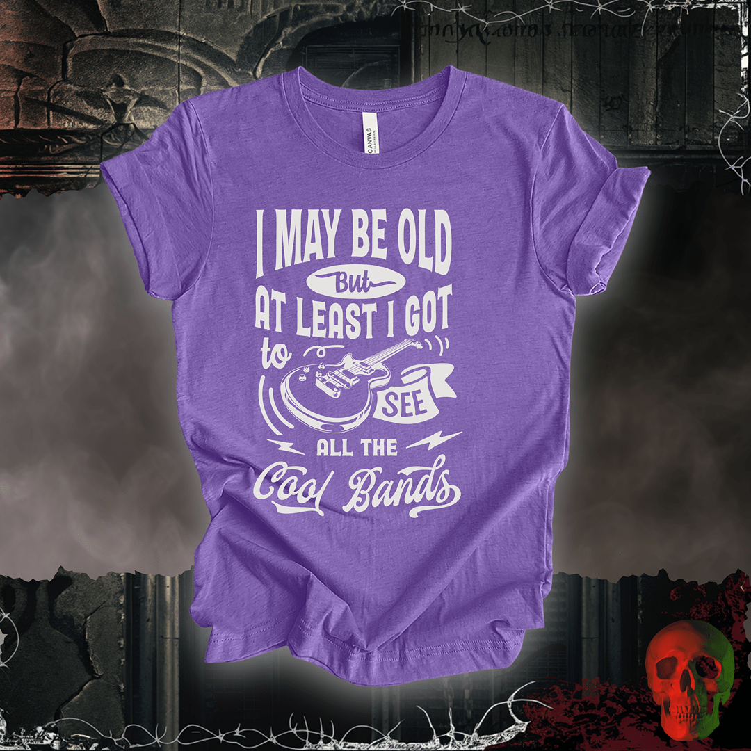 T-Shirt Heather Team Purple / S All the Cool Bands T-Shirt