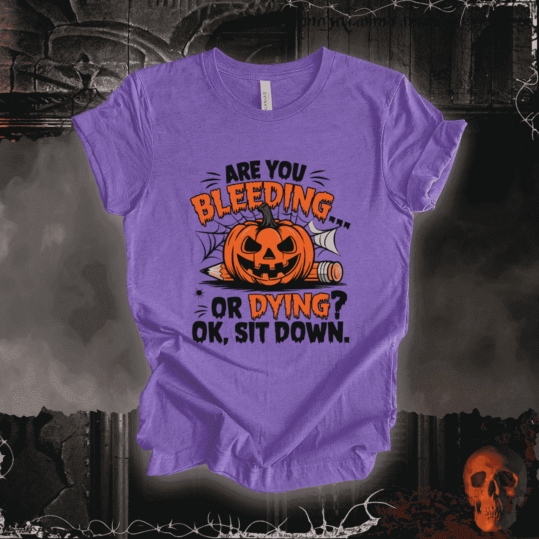 T-Shirt Heather Team Purple / S Classroom Haunts & Laughs T-Shirt