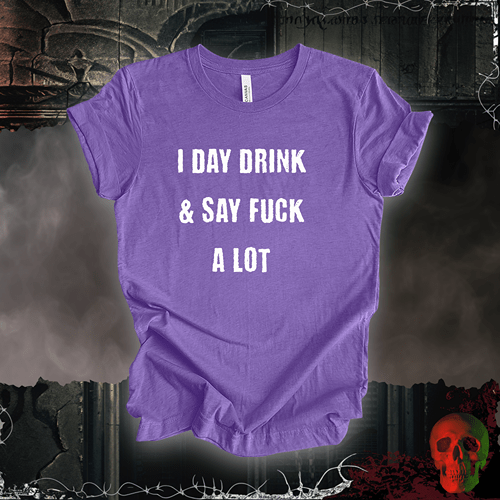 T-Shirt Heather Team Purple / S Day Drinking T-Shirt
