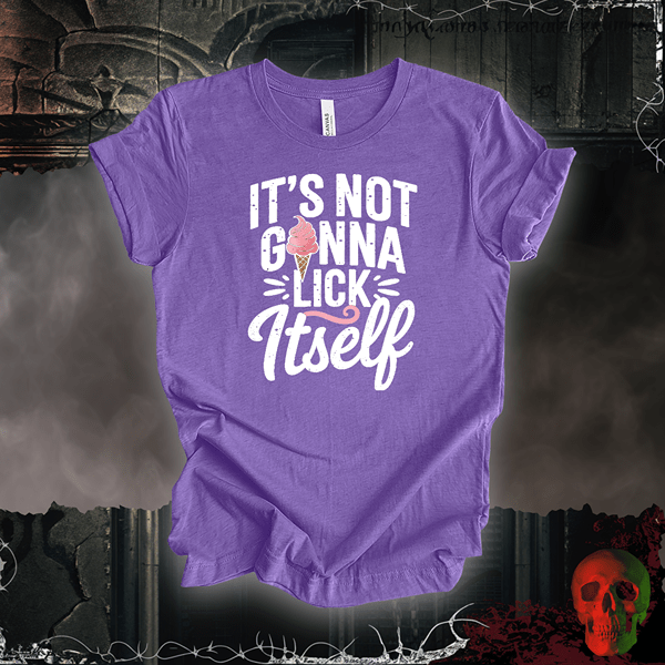 T-Shirt Heather Team Purple / S It's Not Gonna... Tee