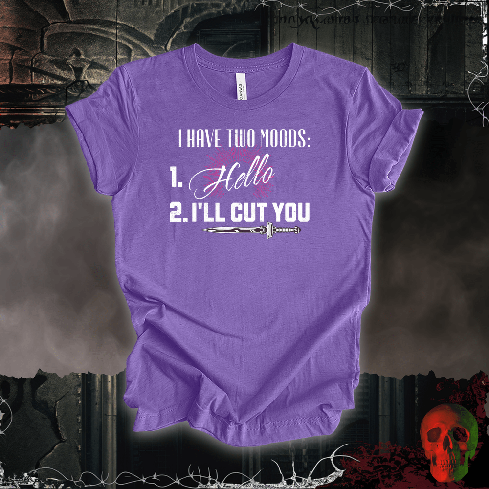 T-Shirt Heather Team Purple / S Two Moods Tee