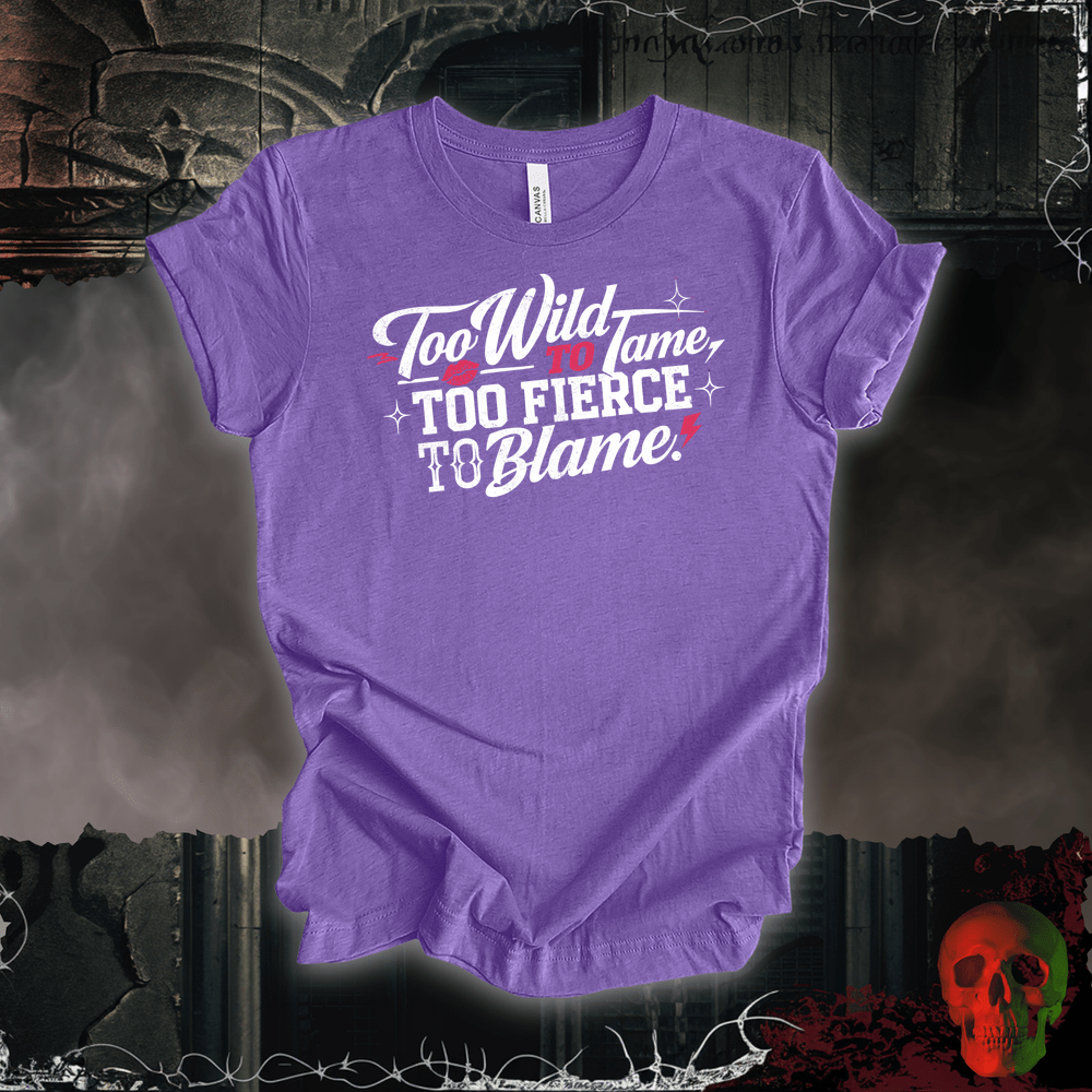 T-Shirt Heather Team Purple / S Wild & Fierce Tee