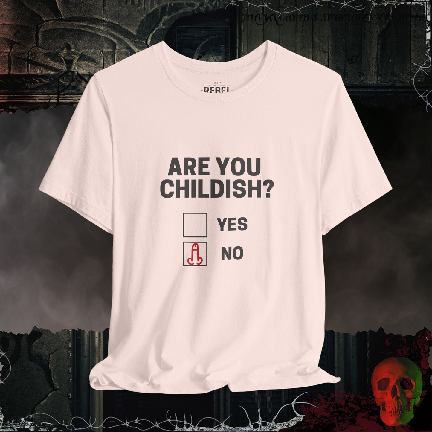 T-Shirt Soft Pink / S Are You Childish Tee