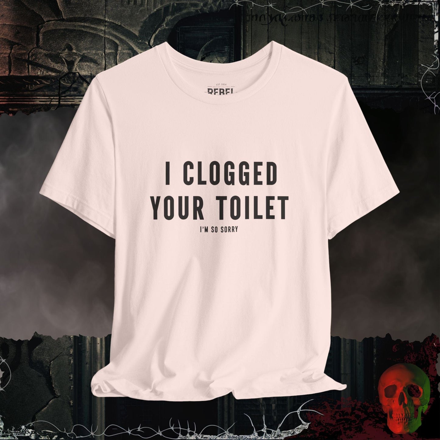 T-Shirt Soft Pink / S Toilet Trouble Tee