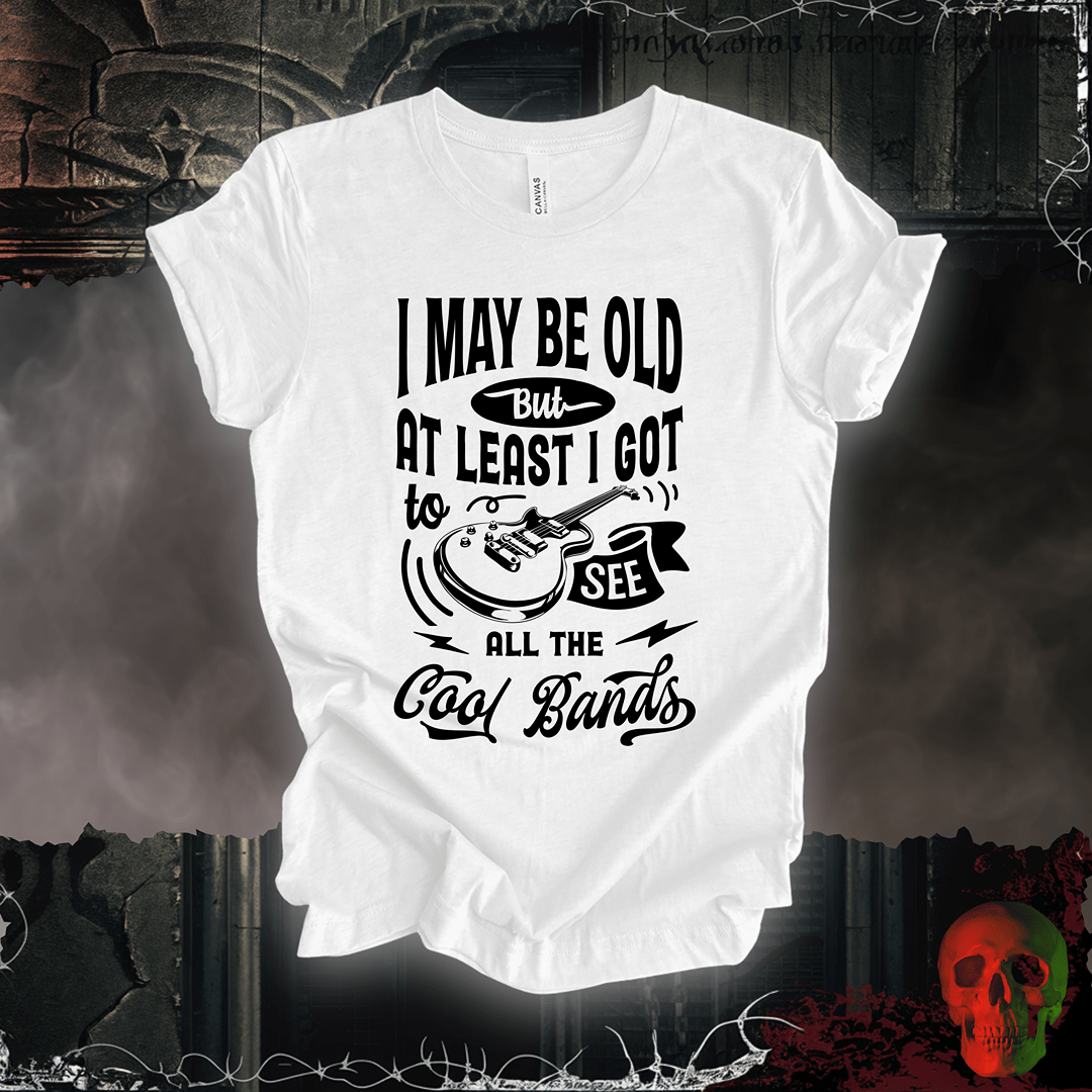 T-Shirt White / S All the Cool Bands T-Shirt