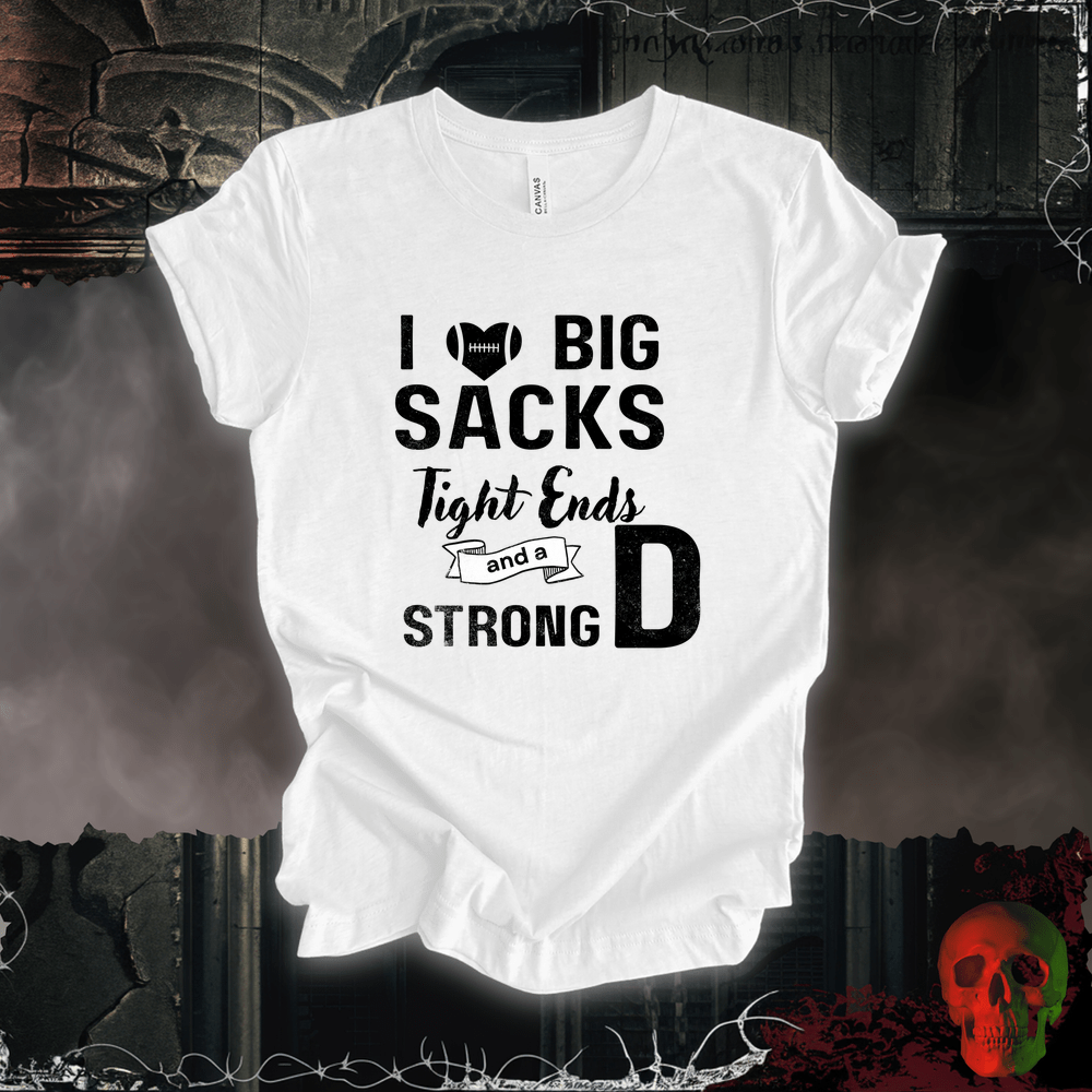 T-Shirt White / S Big Sacks Tee