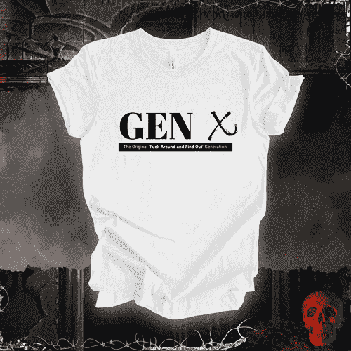 T-Shirt White / S Gen X: The OG Rebels T-Shirt