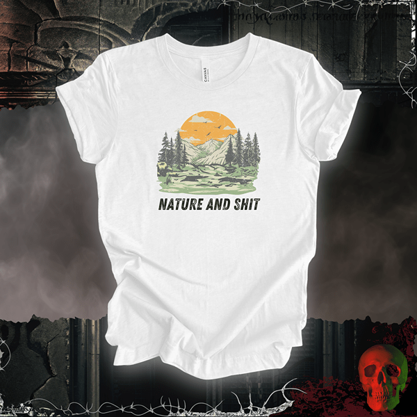 T-Shirt White / S Nature and Shit T-Shirt