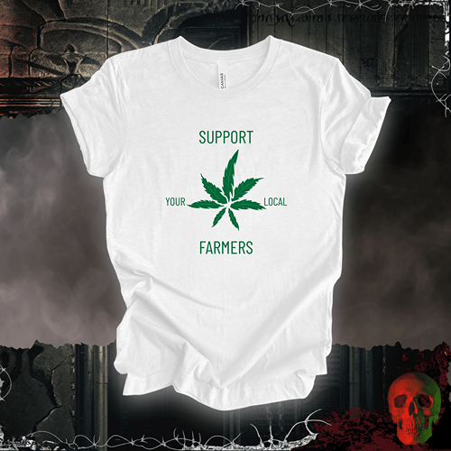T-Shirt White / S Support Your Local Farmers T-Shirt