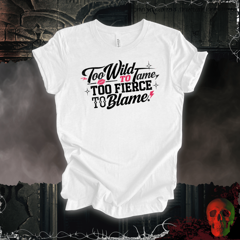 T-Shirt White / S Wild & Fierce Tee
