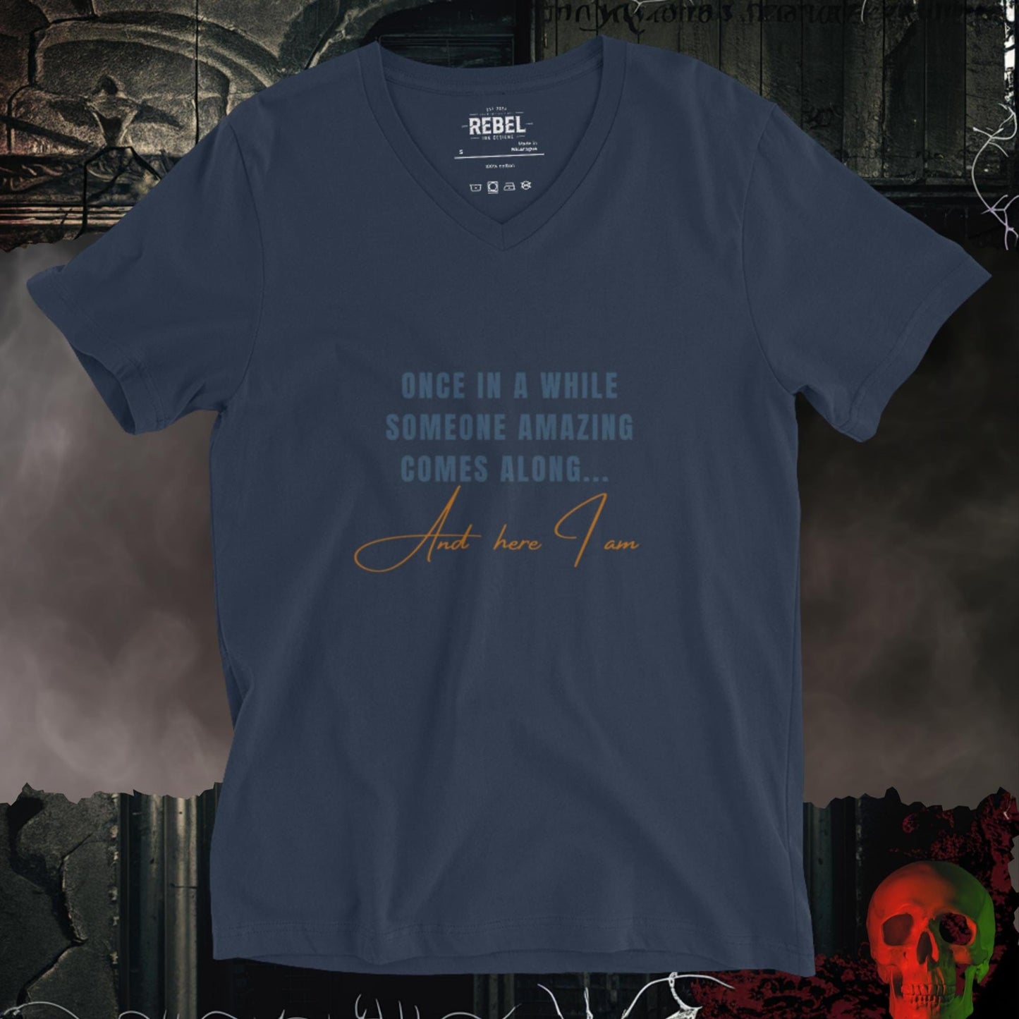 V-Neck Once in a While... Here I am V-Neck Tee