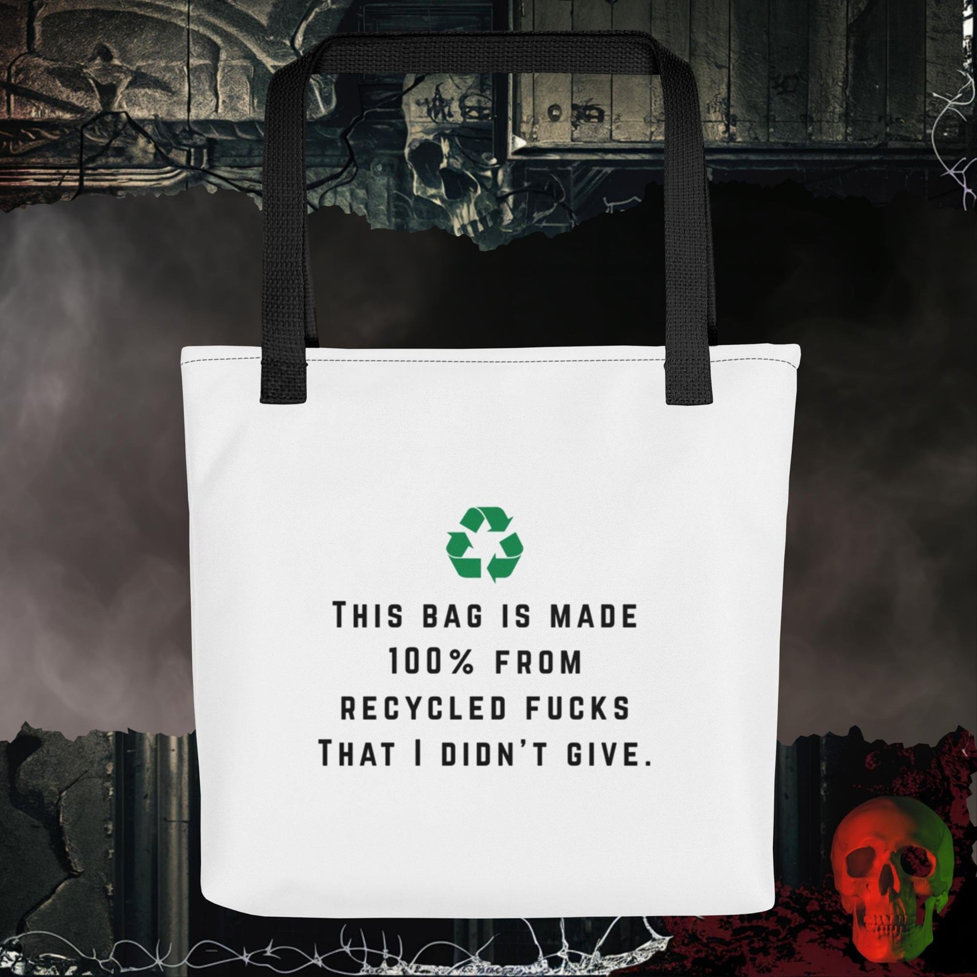 100% Recycled F@cks Tote bag