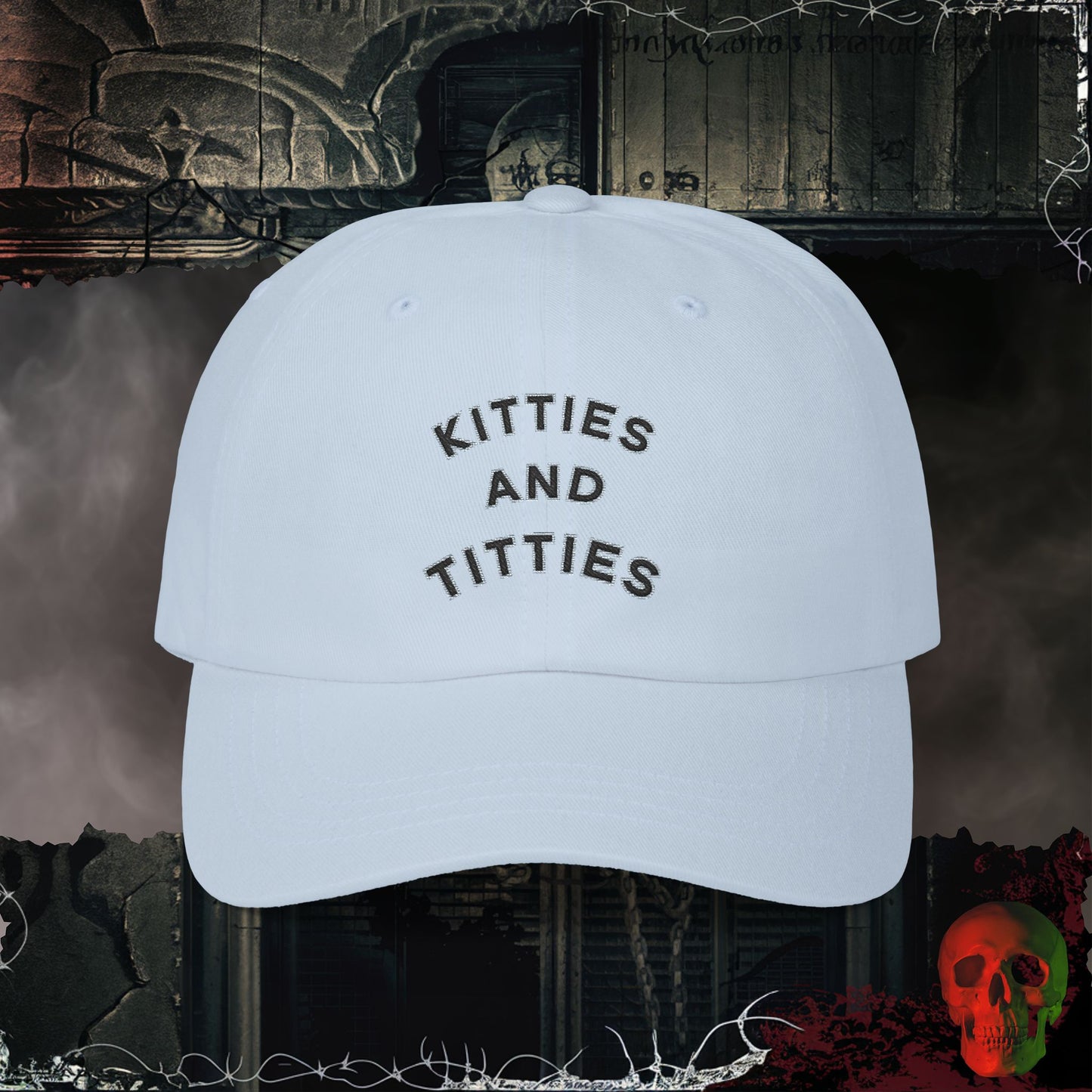 Kitties & Titties Embroidered Hat