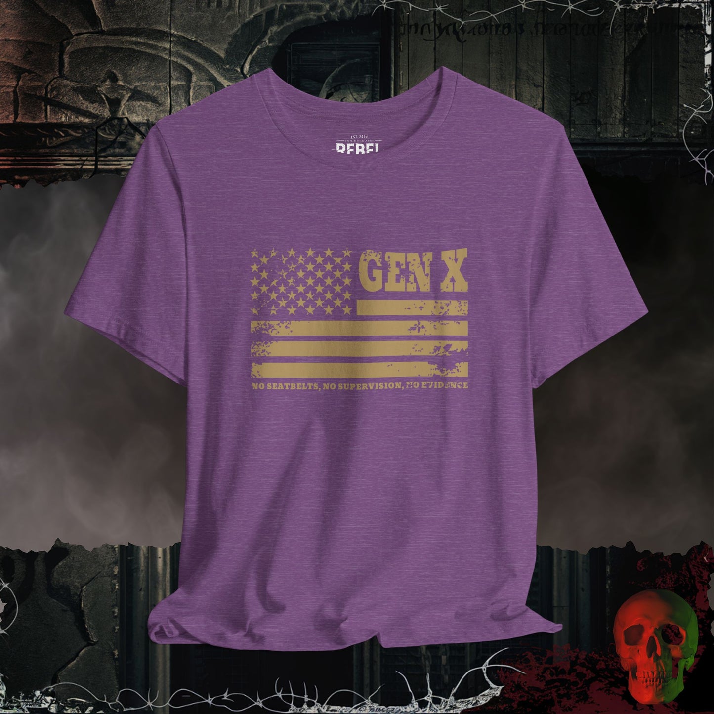 Gen X / No Evidence Tee