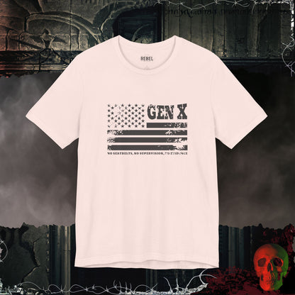 Gen X / No Evidence Tee