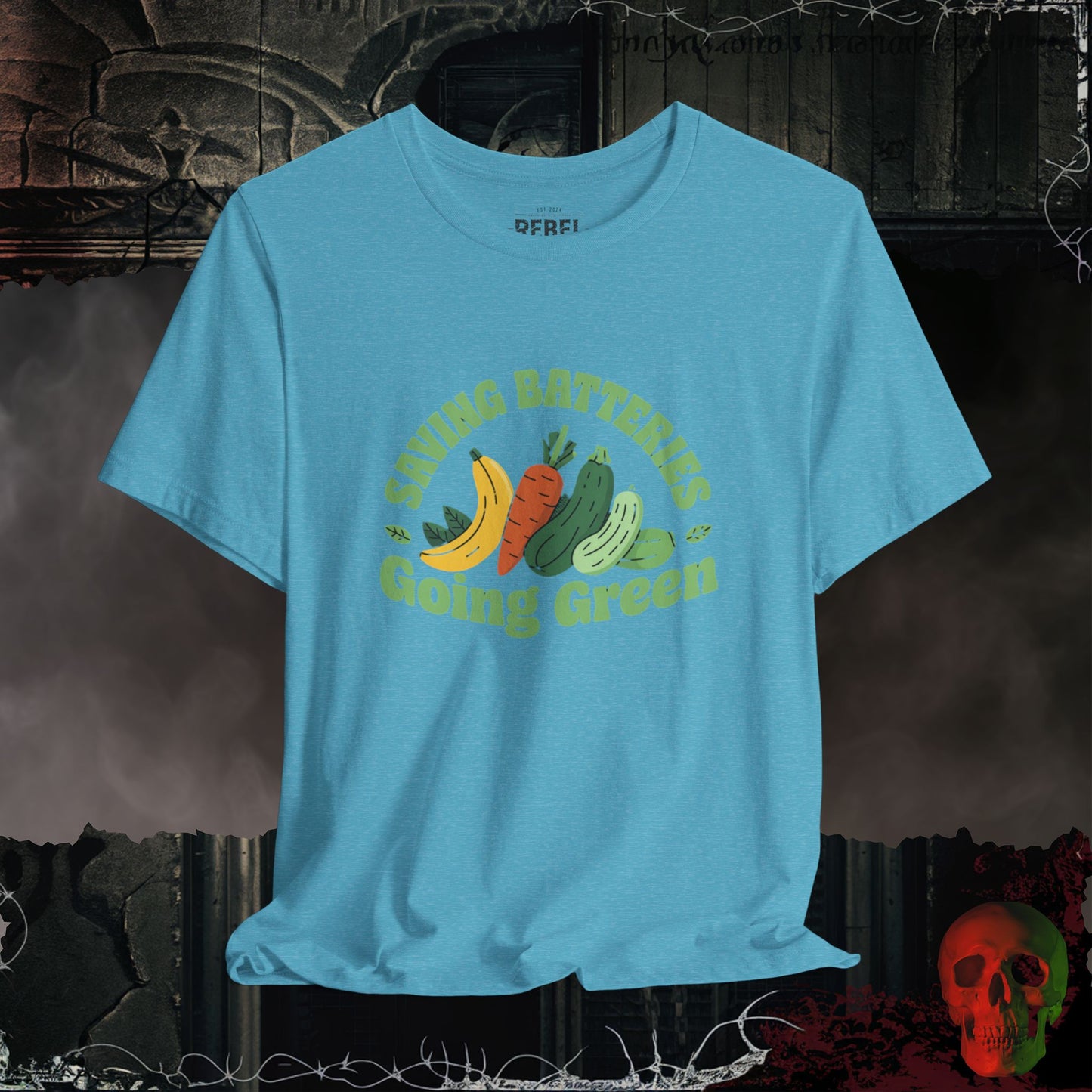 Saving Batteries Going Green T-Shirt