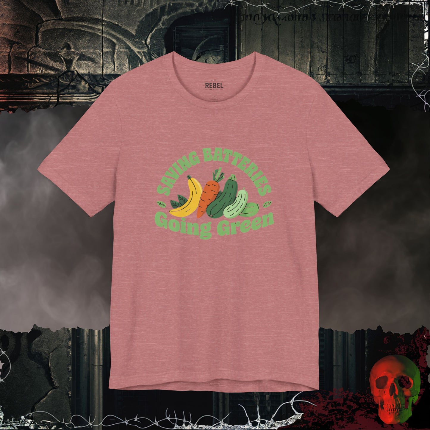 Saving Batteries Going Green T-Shirt