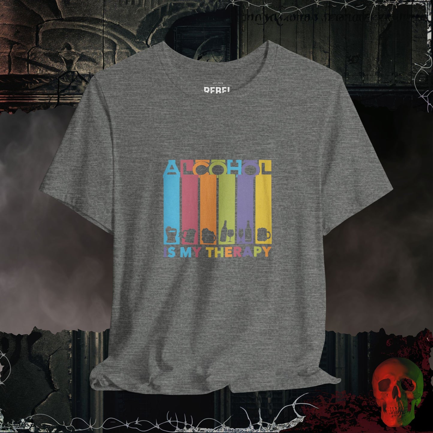 Alcohol Therapy: The Ultimate Happy Hour Tee
