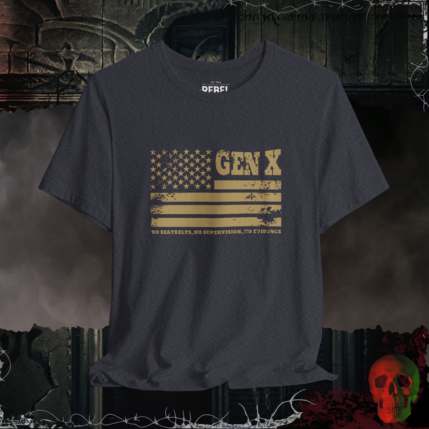 Gen X / No Evidence Tee
