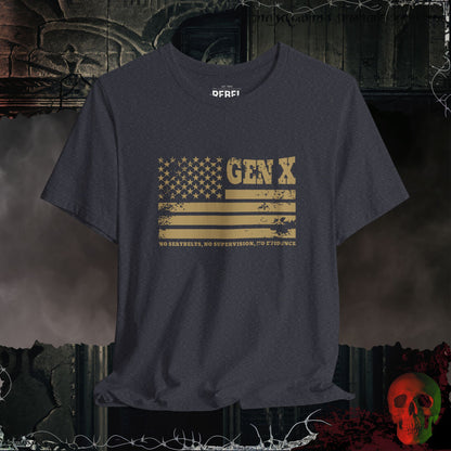 Gen X / No Evidence Tee