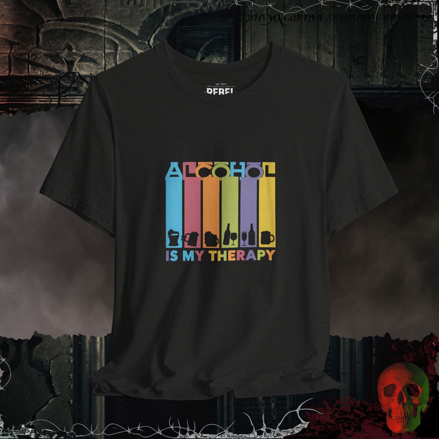 Alcohol Therapy: The Ultimate Happy Hour Tee