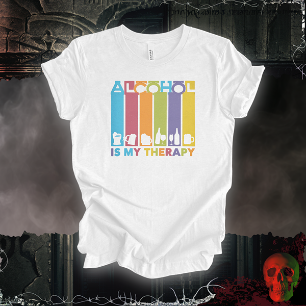 Alcohol Therapy: The Ultimate Happy Hour Tee