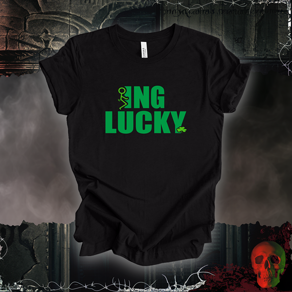 Feeling Lucky T-Shirt | Funny & Bold St. Patrick's Day Design