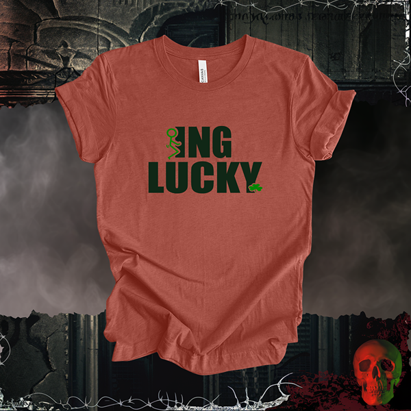 Feeling Lucky T-Shirt | Funny & Bold St. Patrick's Day Design