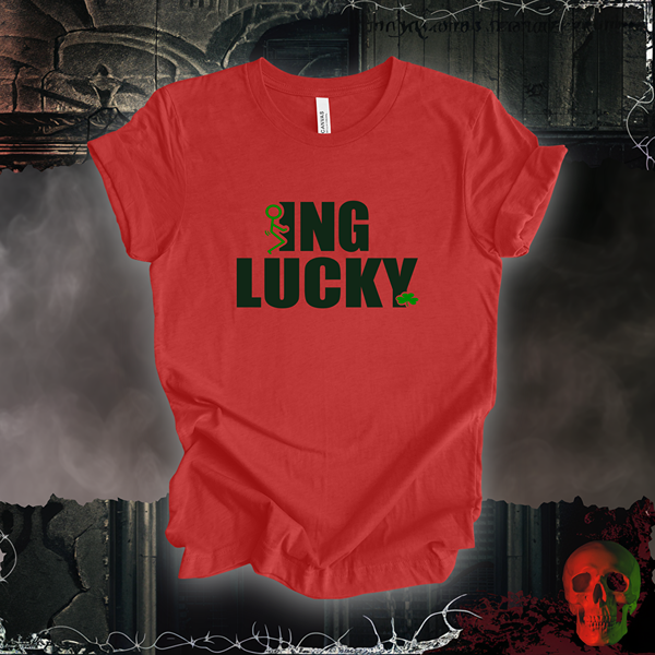 Feeling Lucky T-Shirt | Funny & Bold St. Patrick's Day Design